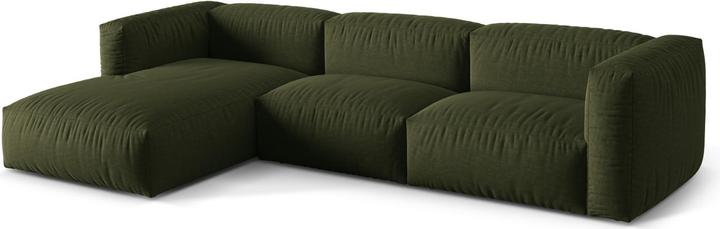 Actual product image Micadoni Modular Left Corner Sofa, "Martina", 3 Seats, 332x176x75 Made in Europe (Corner sofa)