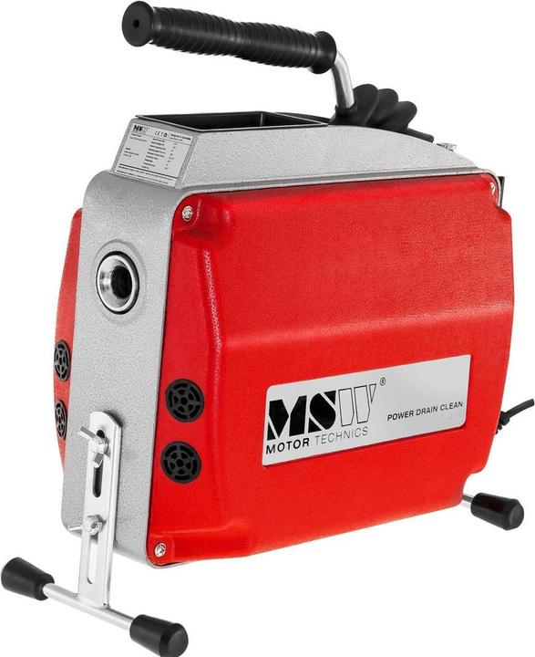 Actual product image MSW Drain Cleaning Machine 570 Watt 400 rpm Ø 20 - 150 mm