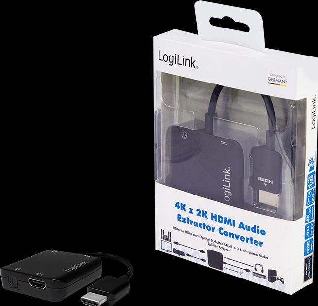 Actual product image LogiLink HDMI audio converter (Audio Splitter, Digital -> Digital)