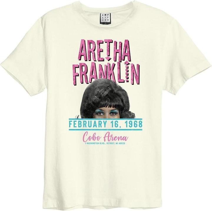 Immagine prodotto Amplified Cobo Arena Maglietta Aretha Franklin Adulto Unisex (3XL)