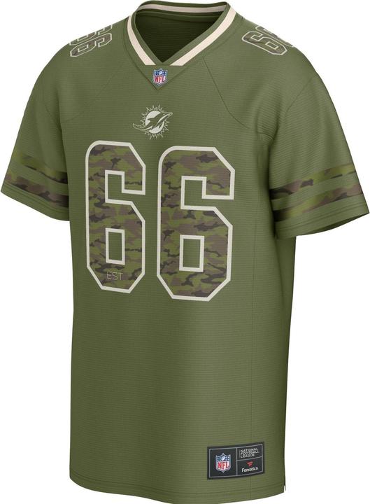 Fanatics Miami Dolphins NFL Supporters Jersey oliv camo - XL (XL)