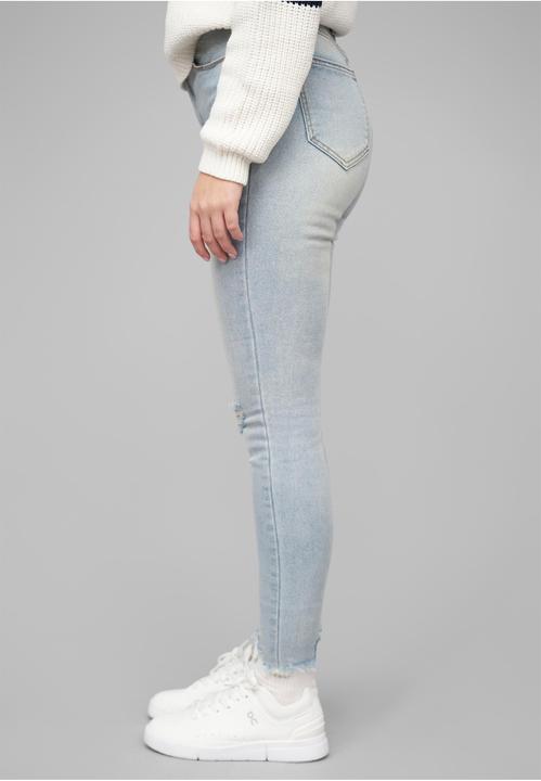 Actual product image Cloud 5ive Cloud5ive High-Waist Skinny Jeans Hose mit Destroy Details 5 Pockets - 183851 (M)