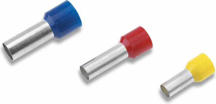 Produktbild Cimco Aderendhülse 4 mm² 10 mm Teilisoliert Grau 18 2344 100 St.