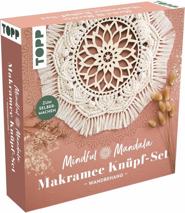 Produktbild Topp Mindful Mandala - Makramee-Knüpf-Set "Wandbehang"