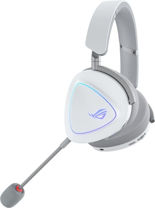 Produktbild ASUS Headset ROG Delta II WHT (Kabellos, Kabelgebunden)