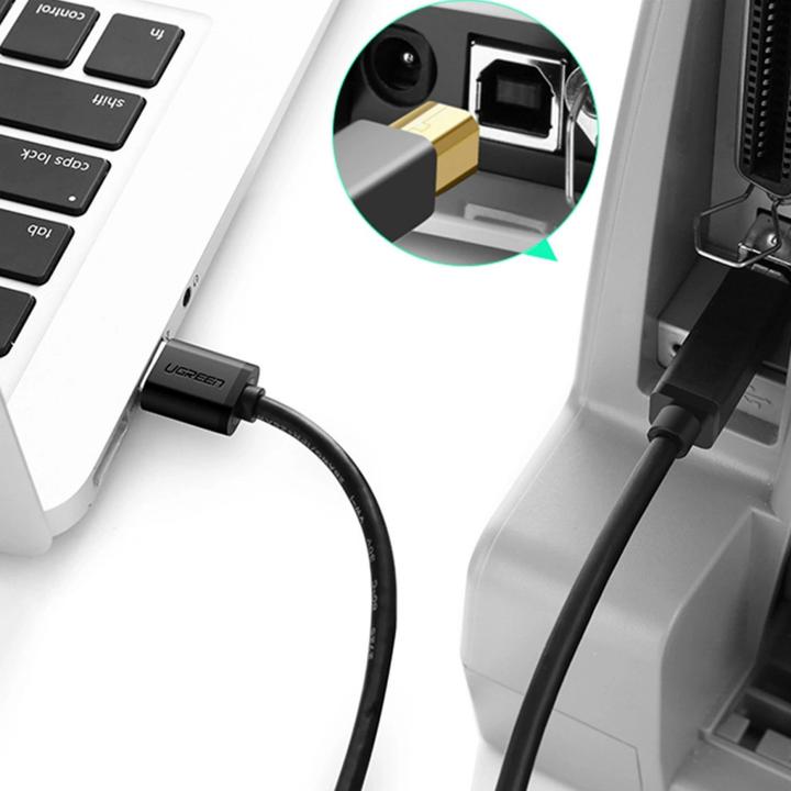 Immagine prodotto Ugreen Cavo stampante USB 3.0 A-B US210, 1 m (nero) (1 m, USB 3.0)