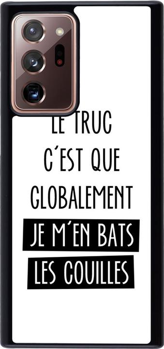 Actual product image PhoneLook Coque Le truc globalement bats les couilles (Samsung Galaxy Note 20 Ultra)