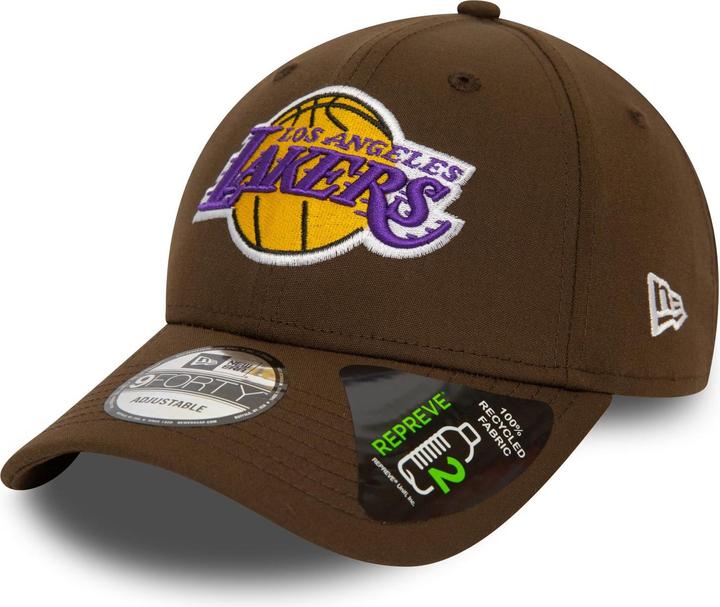 Actual product image New Era 9Forty Snapback Cap - Repreve Los Angeles Lakers
