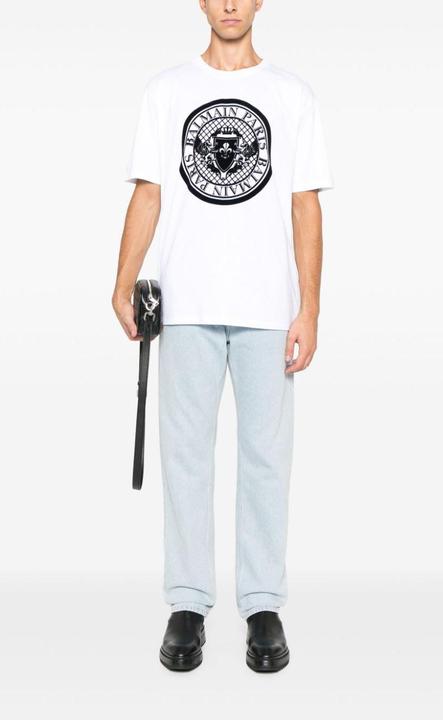 Actual product image Balmain T-shirts And Polos White (XL)