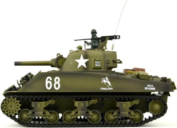 Image du produit Es-toys char RC US M4A3 Sherman, 1:16 (RTR Prêt à fonctionner)