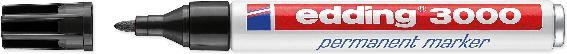 Productafbeelding Edding 3000 (Zwart, 3 mm, 1 x)