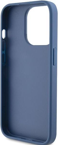Produktbild Guess GUHCP15L4GMGBL iPhone 15 Pro 6.1" niebieski/blue hardcase 4G Big Metal Logo (Apple iPhone 15 Pro)