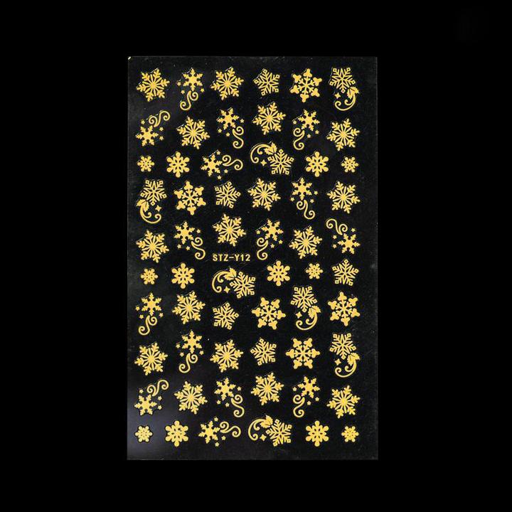 Produktbild BrillBird Nail sticker (STZ-Y12) - Christmas (Nagellackentferner)