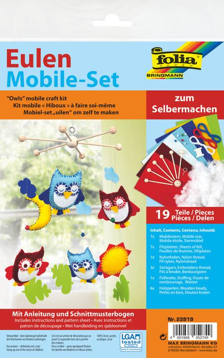 Produktbild Folia Mobile Bastelset