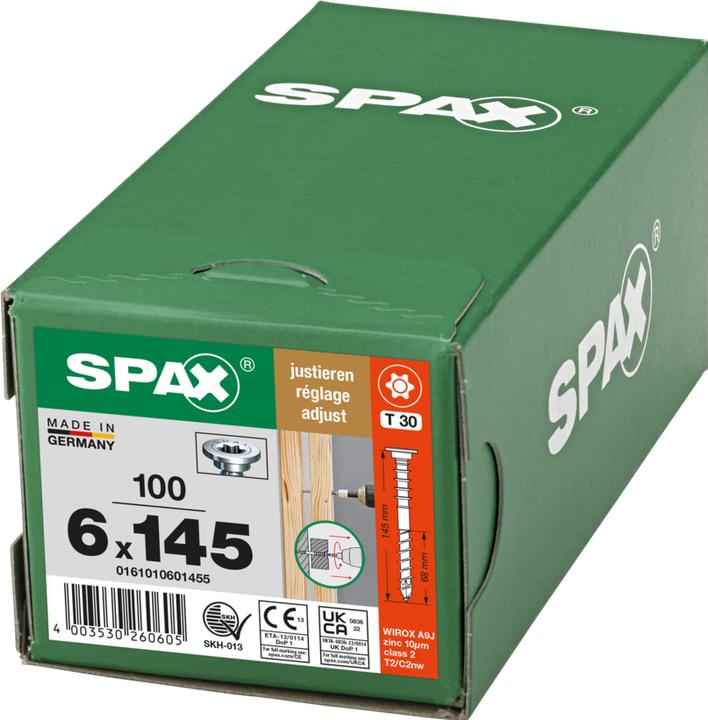 Produktbild Spax Justierschrauben (100 Schrauben pro Stück)