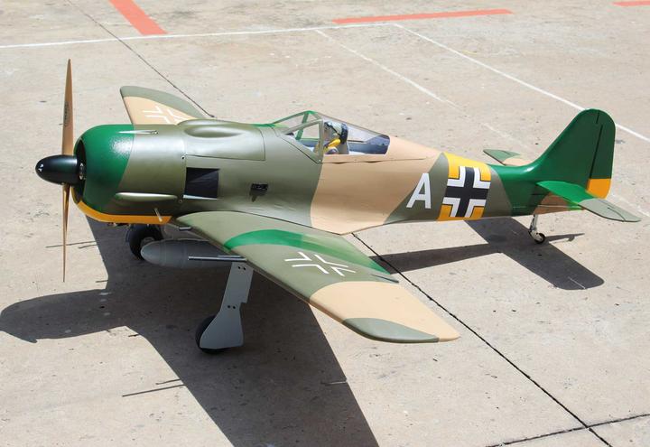 Produktbild Seagull Models SG-Models ) Focke Wulf FW-190 A5 80" ARF Version 2022 Warbird OHNE Einziehfahr (Warbird)