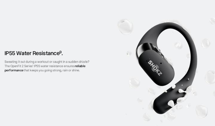 Image du produit Shokz OpenFit 2 (pas de réduction du bruit, 11 h, Sans fil)