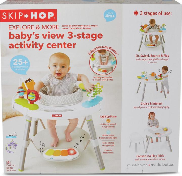 Image du produit Skiphop 3 Stage Activity Center (trotteur)