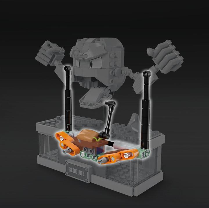 Actual product image MEGA Pokémon Mini Motion small stone movable building set