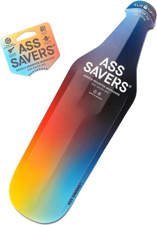 Actual product image Ass Savers Big Mudguard (Spectrum) (Front mudguard)