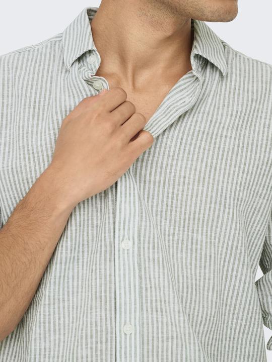 Immagine prodotto Only & Sons Onscaiden Life Ls Stripe Linen 660 Noos (XS)
