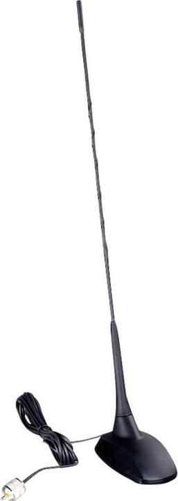 Produktbild Albrecht CBM-517 massefreie CB-Funk Antenne, 44 cm mit 4 m Kabel und PL-Stecker