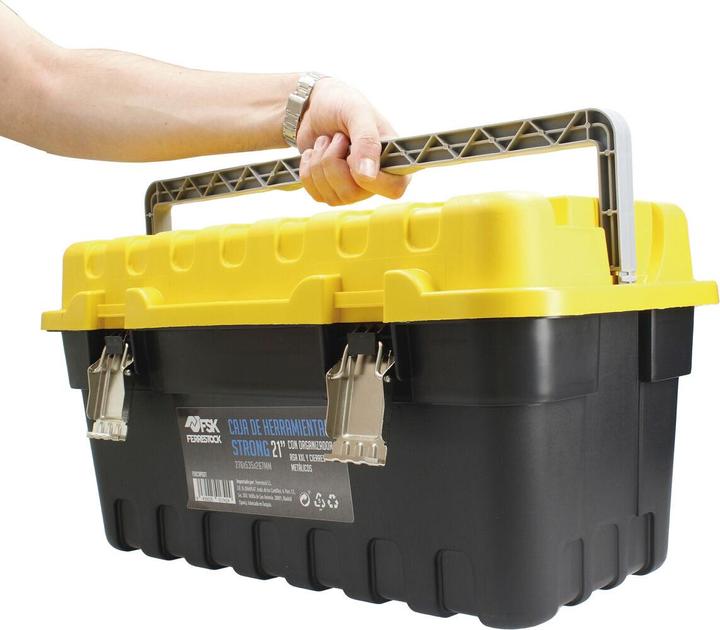 Actual product image FSK 21" toolbox 53.5 x 27.6 x 26.7 cm