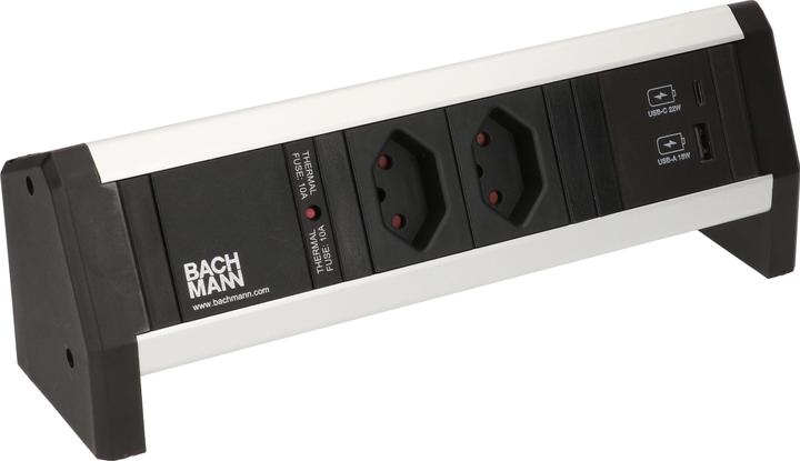 Productafbeelding Bachmann Bureau 1 (2 x, Type 13, USB-A, USB-C)