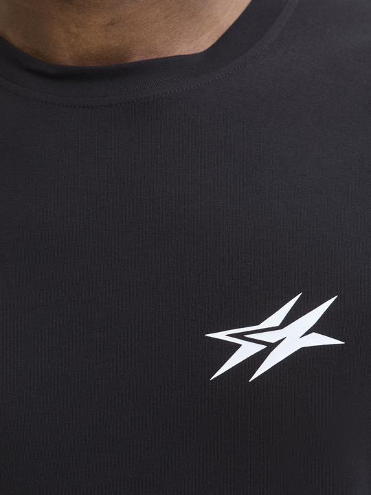 Actual product image Jack & Jones Rückenprint Rundhalsausschnitt T-shirt T-shirt (XL)