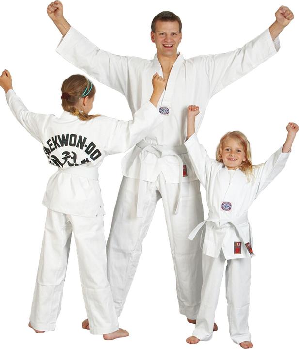 Ju-Sports Taekwondoanzug "to start" mit Rückendruck (110)