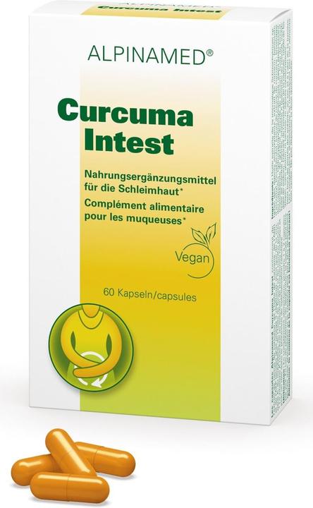 Actual product image Alpinamed CURCUMA INTEST capsules (1 Piece, Capsules, 40 g)