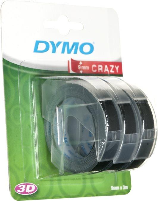 Actual product image Dymo Embossing tape 3D (0.90 cm, Black)