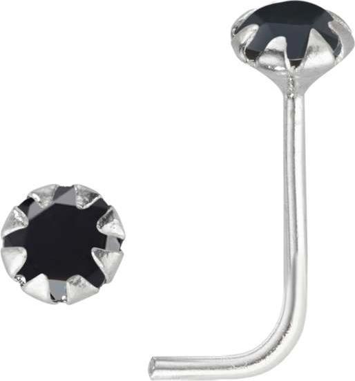 Produktbild Bijouteria Nasenpiercing (Silber 925, Kristall)