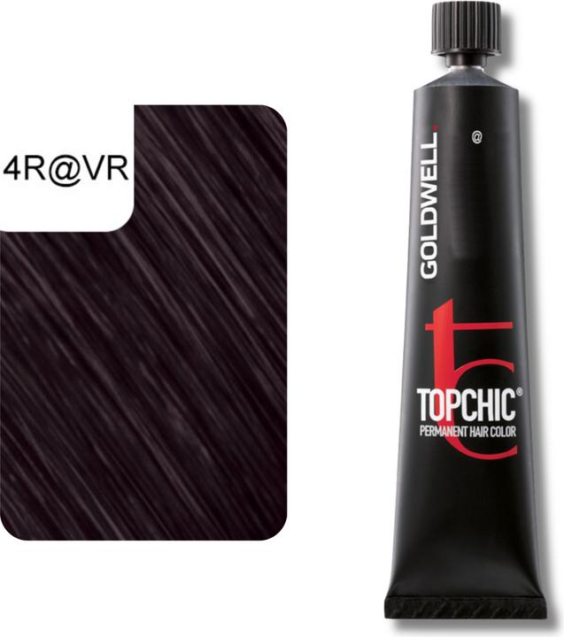 Produktbild Goldwell Topchic Elumenated (4RVR Dunkelmahagoni Violet Rot, Tube 60 ml)