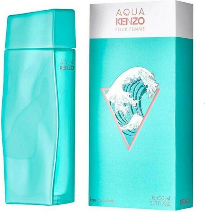 Actual product image Kenzo Aqua by Eau de Toilette Spray 100 ml (Eau de toilette, 100 ml)