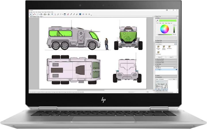 Produktbild HP ZBook Studio x360 G5 (15.60", Intel Core i7-8850H, 16 GB, 512 GB, CH)