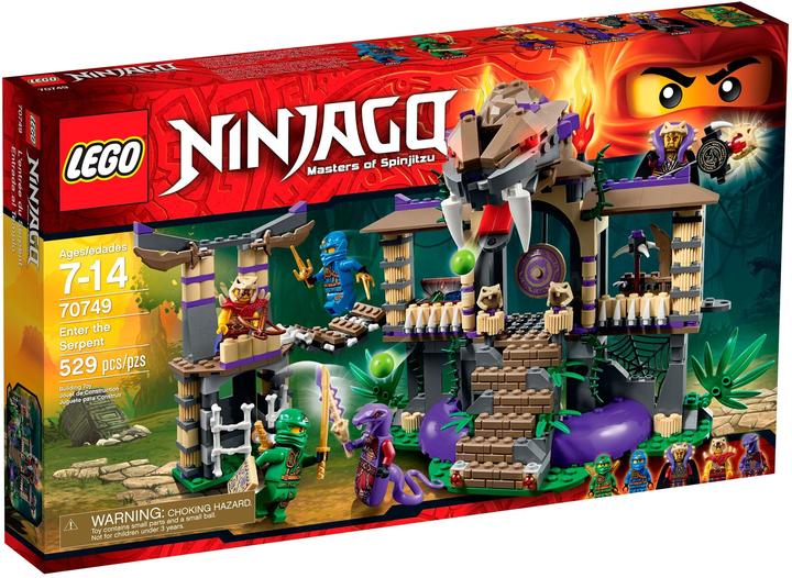 Actual product image LEGO Ninjago Enter the Serpent (70749, LEGO Ninjago)