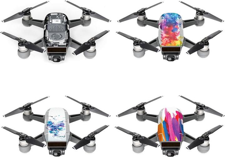 Actual product image DJI 4 Pack Skin (Drone skins, DJI Spark)