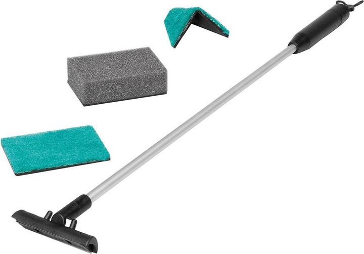Produktbild EBI Cleany 4In1 Scheibenreiniger 50cm, 4 versch. Aufsatzstücke (Aquarium Reinigung)
