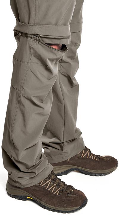 Produktbild Maier Sports Leichte Zip-Outdoorhose "Zillertal" Wanderhose Herren teak (L, XL)