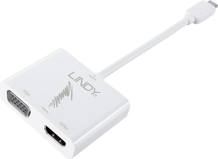 Produktbild Lindy Mini-DisplayPort 1.2 zu (VGA, HDMI, 10 cm)