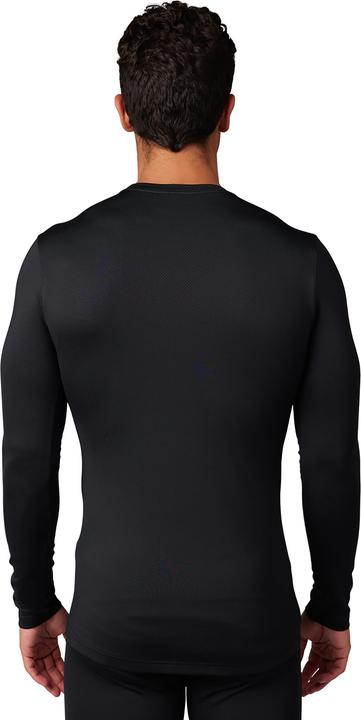 Actual product image Fox Tee 23 Tecbase Fire Ls Shirt Blk XL (XL)
