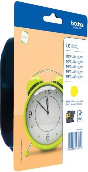 Image du produit Brother Lc-125xly (Y)