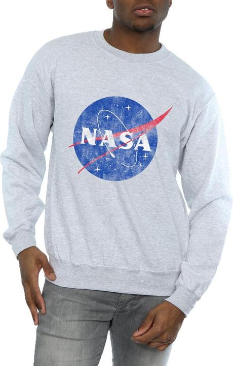 Immagine prodotto Nasa Classic Insignia Logo Distressed Felpa Uomo (L)