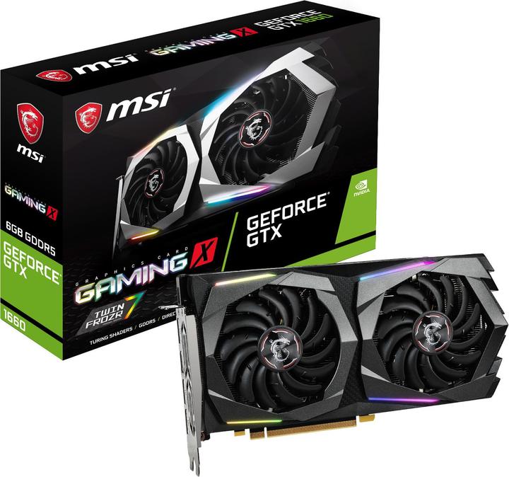Immagine prodotto MSI GeForce GTX 1660 GAMING X (6 GB)