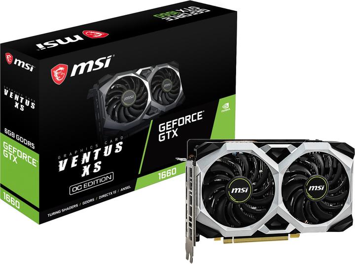 Immagine prodotto MSI GeForce GTX 1660 VENTUS XS (6 GB)