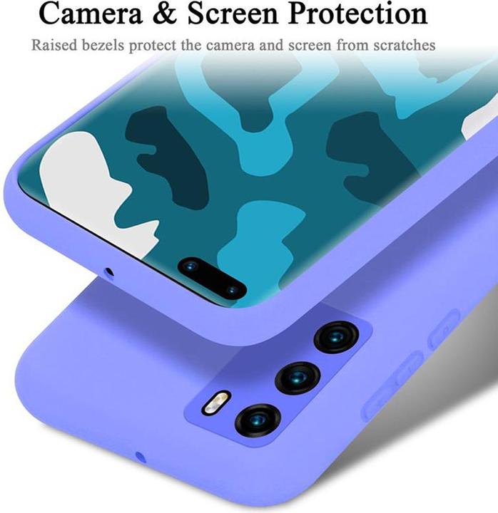 Image du produit Cadorabo TPU Liquid Silicone Case Cover (Huawei P40)