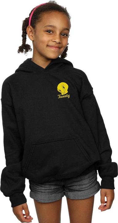 Produktbild Looney Tunes Tweety Pie Head Kapuzenpullover Mädchen (140, 146)