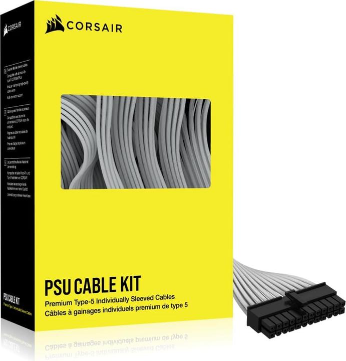 Corsair Premium PSU Cables Starter-Kit Typ 5 mit Einzelummantelung