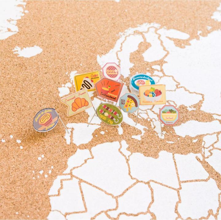 Produktbild Miss wood Sticker Set - Food of the World